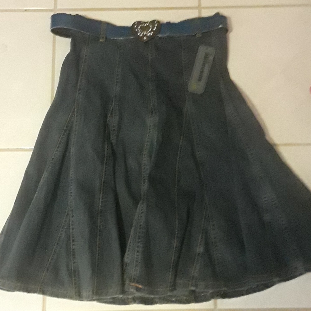 Jean skirt
